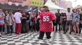 People Celebrate Hip-Hop 50th Anniversary in Sao Paulo, Brazil