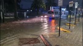 Chile: Heavy Rains Hit Central Region, Causing Flooding In Maule