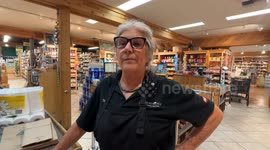 Grocery store workers recall chaos as earthquake rocks California during tropical storm