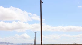 California marines repair powerline damaged during Tropical Storm Hilary