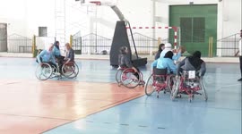 Palestinian female wheelchair athletes resume competing after four years