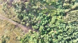 Ukranian drone drops bomb on Russian warehouse of antitank mines
