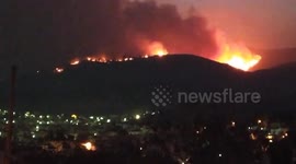 Greece: Wildfire Prompts Evacuation Orders Outside Athens