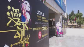 Chinese cartoon, animation works displayed in Jordan