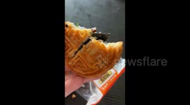 Woman finds broken blade in pastry in China