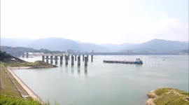 Three Gorges Reservoir Vacates Its Storage Capacity For The Upcoming Flood in Yichang, China