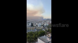 Greece: Wildfire Prompts Evacuation Orders Outside Athens 4