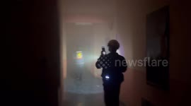 Firefighters rescue Kuwaiti tenant locked in his room as fire rips through apartment in Thailand