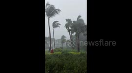 Dominican Republic: TS Franklin Makes Landfall On Southern Coast Bringing Heavy Rain
