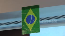Gerdau and the Formula 1 Grand Prix Press Conference in Sao Paulo, Brazil