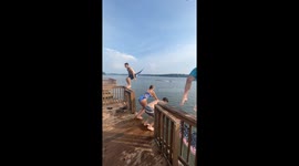Dock Jump Slip and Fail