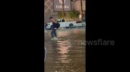 US: Las Vegas Streets Flooded After Heavy Rain 2