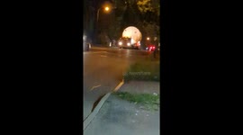 Residents Speculate As 'Missile-Like' Objects Are Transported Through Rochester, New York