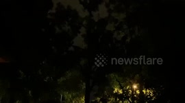 US: Storms With Severe Lightning Move Through Michigan