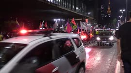 People Demonstrate Against Police Violence to The Black Communities in Sao Paulo, Brazil