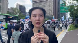 Protesters in S. Korea rally against Japan's nuke wastewater discharge