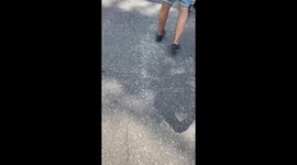 Conflict's shadow: aerial bombing's impact on neighboring village amidst Ukraine-Russia conflict