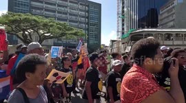 Fijians rally against Japan's dumping of nuke wastewater