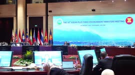 ASEAN+3 environment ministers' meeting kicks off in Laos