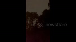 US: Storms With Severe Lightning Move Through Michigan 2