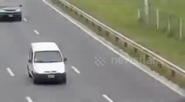 Reckless Joyride Ends in Disaster for Classic Ford Falcon in Buenos Aires, Argentina