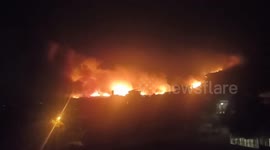 Greece: Wildfire Continues To Burn Outside Athens