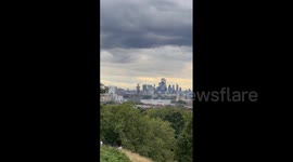 UK: Firefighters Battle Huge Blaze In Bow, East London 2