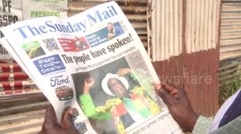 Zimbabwe's President-elect Mnangagwa commends citizens for peaceful election