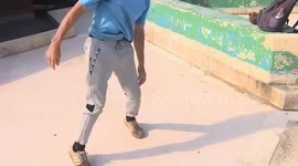Oldest parkour practitioner in Cuba