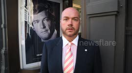Jonathan Sothcott at the Special Preview of the Bonham’s Sir Roger Moore auction
