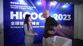 Foreign business leader optimistic about China's entrepreneurs