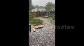Intense hail slams northern Colorado as cold front sweeps Rocky Mountains