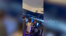 Aviation fanatic toddler lands Cessna light plane on flight simulator