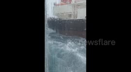 Spain: P&O Cruise Ship Collides With Freight Vessel During Severe Storm In Mallorca 2