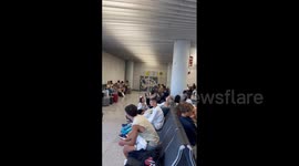 Travel chaos at Mallorca airport due to freak storm and air traffic control issues