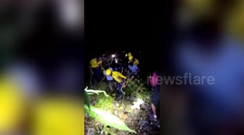 SDRF rescues victims of car accident in northern India