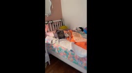 Mom Startles Daughter Who Fell Asleep Reading