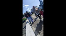 Boy's Fall Interrupts Birthday Video