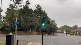 White paint thrown over ULEZ camera in London borough