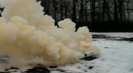 I made biggest smoke granade in Youtube, to much smoke!