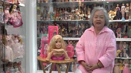 Pensioner, 72, has incredible collection of more than 10,000 Barbie dolls in Thailand