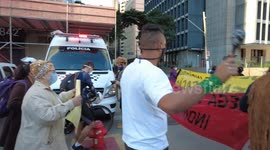 File Footage: Indians Protest Against Land Invasion in Sao Pailo, Brazil