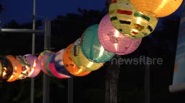 Enjoy this colourful Chinese lantern fair with awesome designs