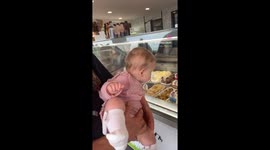 When Ice cream is life - baby’s first ice cream
