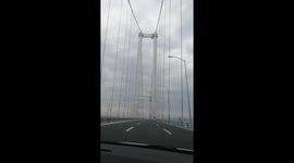 The mesmerizing view of Yavuz Sultan Selim Bridge over Bosphorus in Istanbul
