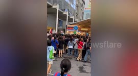 Chaos erupts as locals queue for limited edition Omega watch in Bangkok