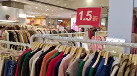 People shop at Pacific Department Store Before It's Closure in Shanghai, China