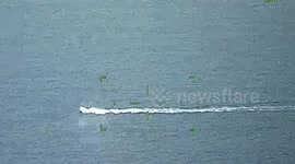 Police chase drug gang boats with four tonnes of cocaine in Mexico