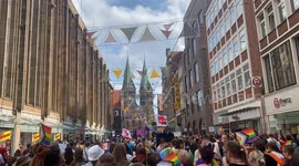 German Christopher Street LGBTQIA Pride In Bremen 2023