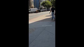 Bike Theft In Broad Daylight